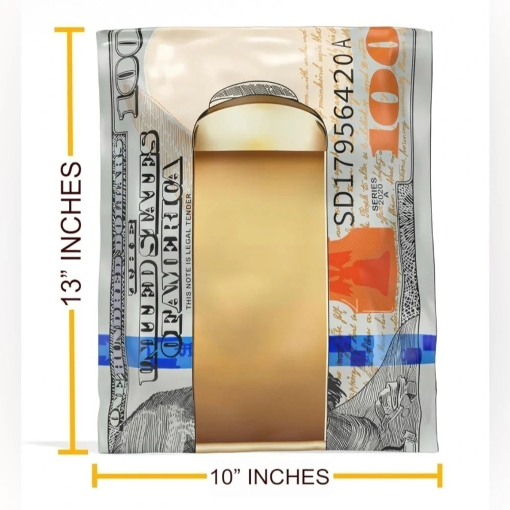 10 Count - 10x13 Polymailers (MONEY BAGS)